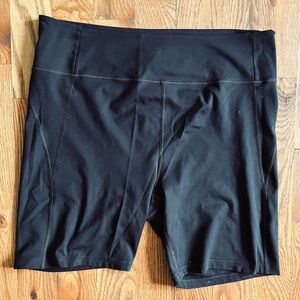 Girlfriend Collective high rise bike short, black 4XL